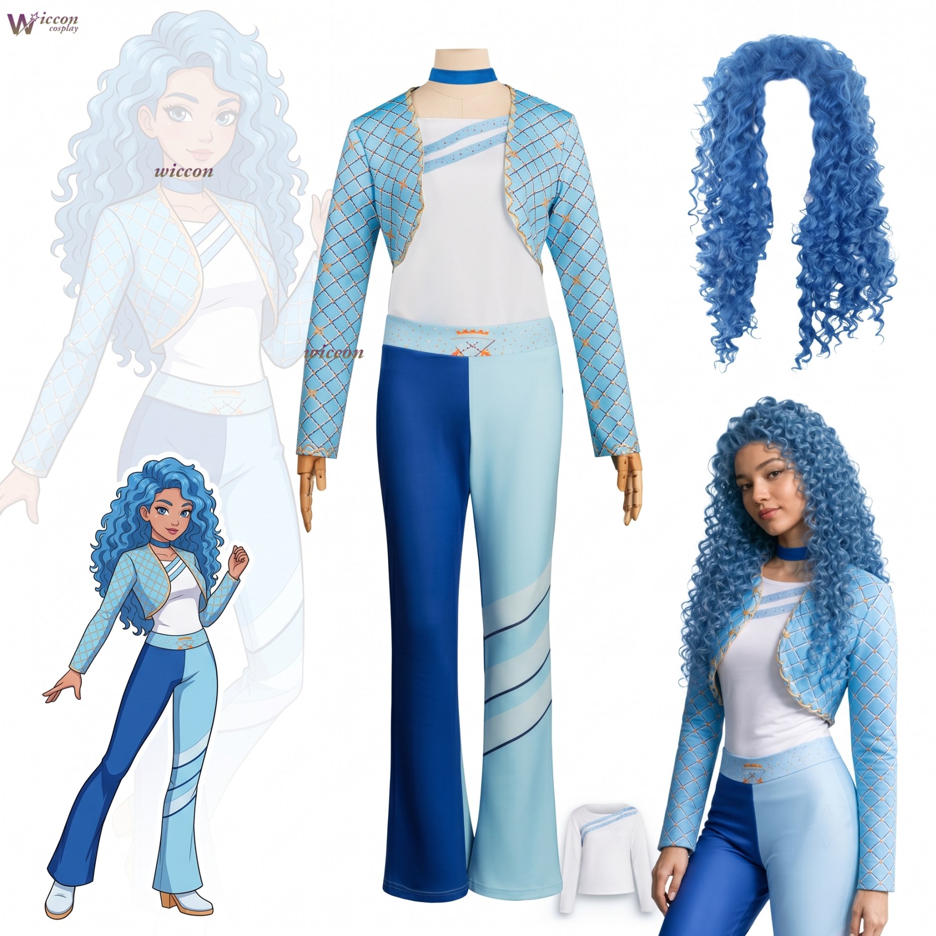 Party Games Kids - Kostium Cos C COS NEW D-Descendants
