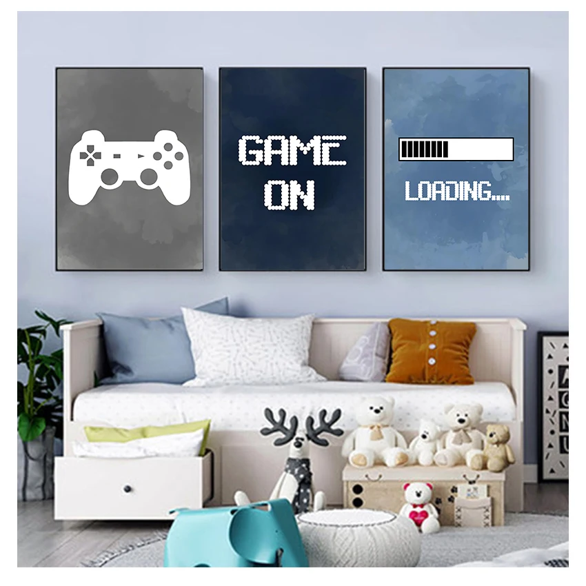 Party Games Kids - Dekoracje ścienne do pokoju dziecięcego dla