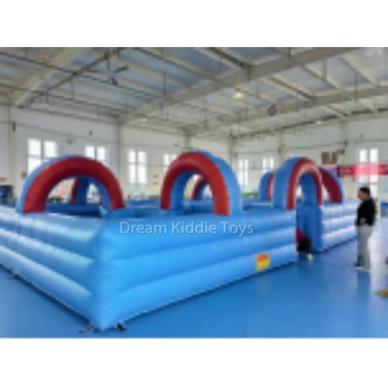 Party Games No Equipment - Ogromny dmuchany tunel z PVC, zewnętrzna