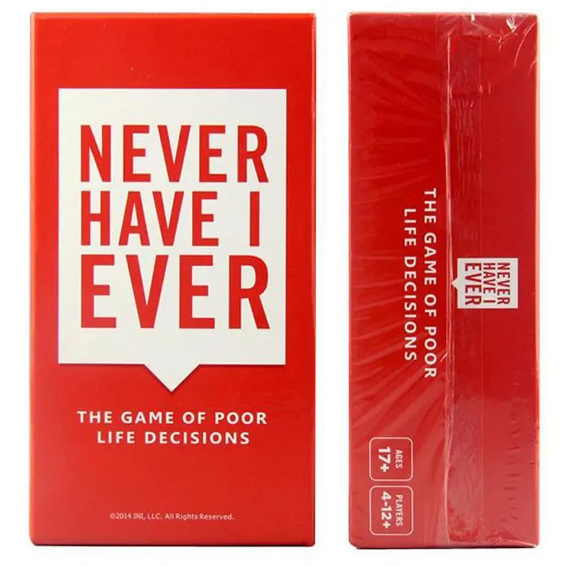 550Cards Never Have I Ever Del – Party Games Never Have I Ever recenzja i cena