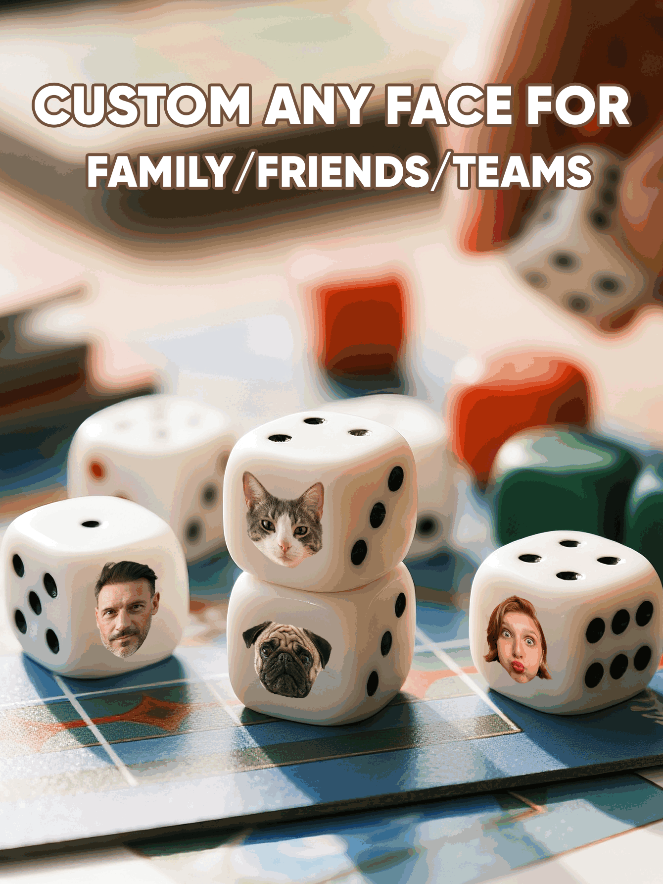 Kostki z własnym zdjęciem, per – Party Games Groups recenzja i cena