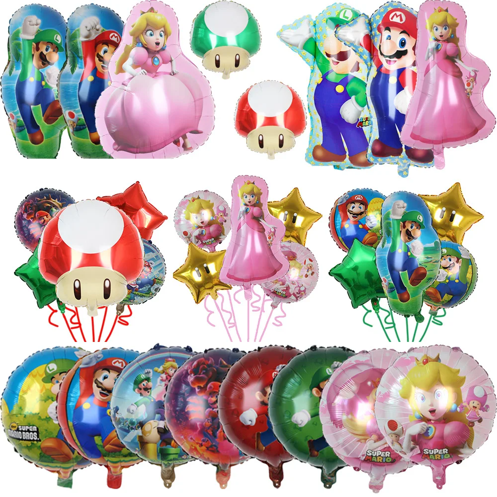 Zestaw balonów z motywem Mario – Party Games Mario recenzja i cena